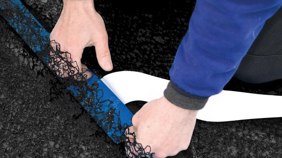 SOLITEX UM connect Unterdeckbahn mit 3D-Trennlage und Selbstklebestreifen 1,50 x 25 m