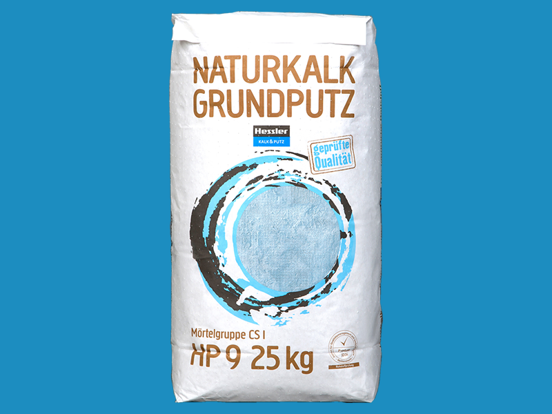 HESSLER Naturkalk Grundputz HP9 - 2 mm, 25 kg/Sack