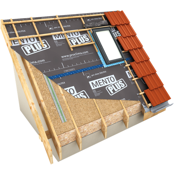 SOLITEX MENTO PLUS Armierte Unterdeck- / Unterspannbahn