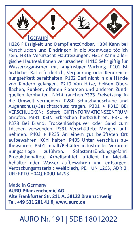 AURO Verdünnung Nr. 191