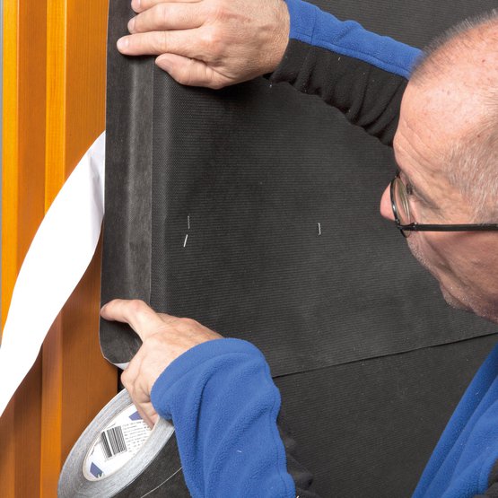 SOLITEX FRONTA QUATTRO FB Schwer entflammbare Wandschalungsbahn für Lückenschalung bis 35 mm