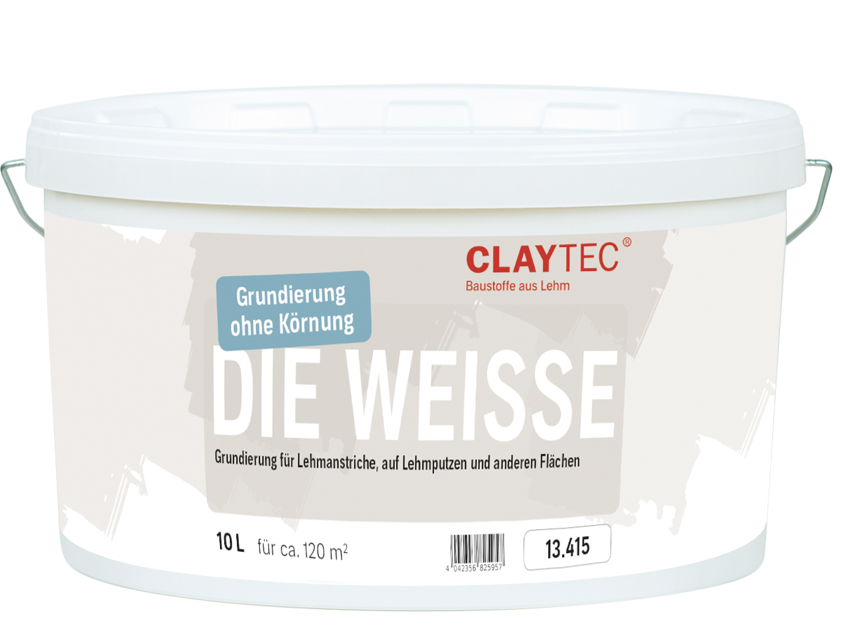 CLAYTEC Grundierung DIE WEISSE ohne Körnung