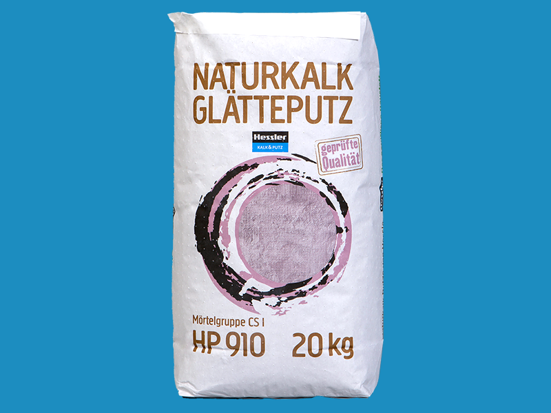 Hessler Naturkalk Glätteputz HP 910, 20 kg/Sack