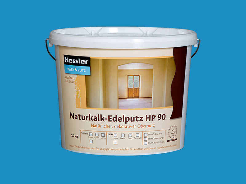 Hessler Naturkalk Edelputz HP 90 20 kg/Eimer